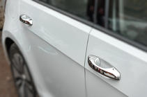 Volkswagen Golf 7/E-Golf 2012–2020 Deurgreep covers (set 4 stuks, RVS) foto 1