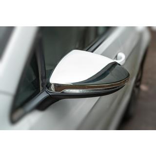 Spiegelkappen (2 stuks, RVS) Volkswagen Golf 7/E-Golf 2012–2020 foto 1