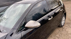 Volkswagen Golf 7/E-Golf 2012–2020 Onderste raamlijsten HB (4-delig, RVS) foto 1
