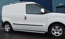 Opel Combo 2012–2018 RVS deurgreep covers en omlijsting (8-delig) OmsaLine - Italiaans roestvrij staal foto 15