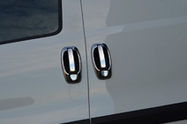 Opel Combo 2012–2018 RVS deurgreep covers en omlijsting (8-delig) OmsaLine - Italiaans roestvrij staal foto 14