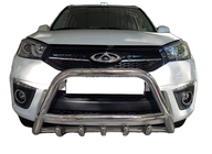 Chery Tiggo 3 2005– Bullbar WT003 (RVS) foto 1