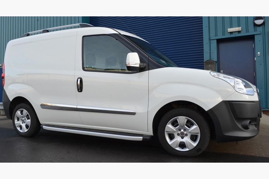 Opel Combo 2012–2018 Deurstrip (set van 4, RVS) OmsaLine - Italiaans roestvrij staal Image