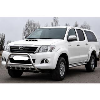 Bullbar WT003 (RVS) Toyota Hilux 2006–2015 foto 2