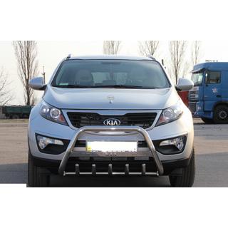 Bullbar WT004 (RVS) Kia Sportage 2010–2015 foto 1