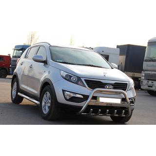 Bullbar WT004 (RVS) Kia Sportage 2010–2015 foto 2