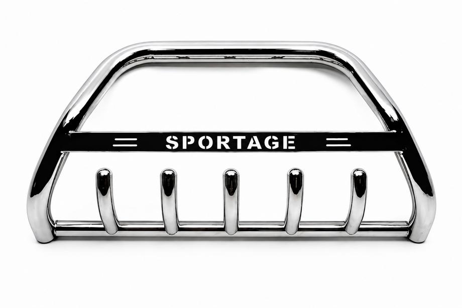 Kia Sportage 2015–2021 Bullbar WT004 (RVS) Image