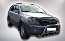Kia Sorento I BL 2002–2009 Bullbar WT004 (RVS) foto 3
