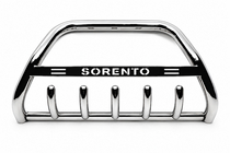 Kia Sorento I BL 2002–2009 Bullbar WT004 (RVS) foto 4