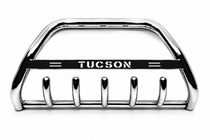 Hyundai Tucson TL 2016–2021 Bullbar WT004 (RVS) foto 1
