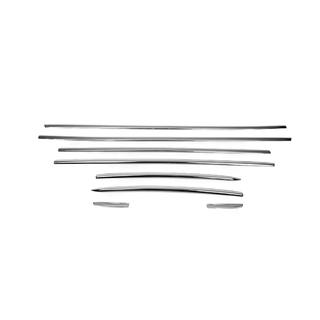 Raamomlijsting (Sport Tourer, 8 stuks, RVS) Renault Clio IV 2012–2019 foto 2