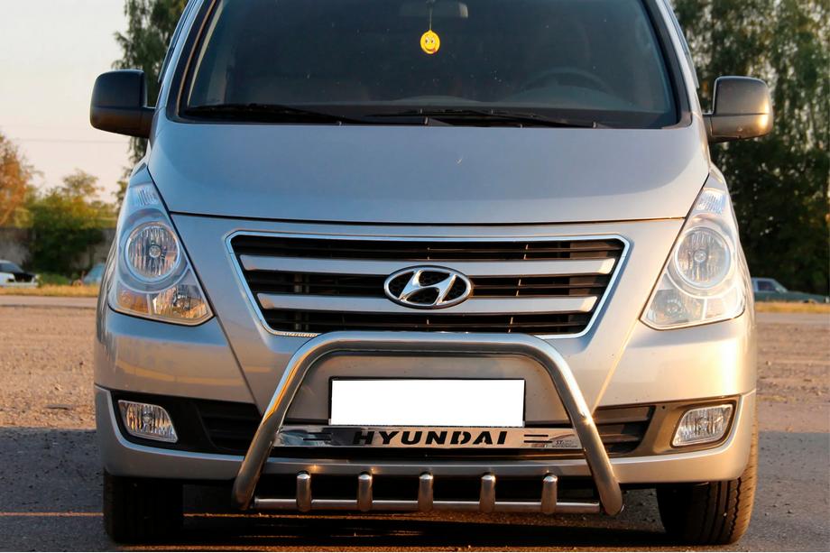 Hyundai H300, H1, Starex 2008–2020 Bullbar WT004 (RVS) Image