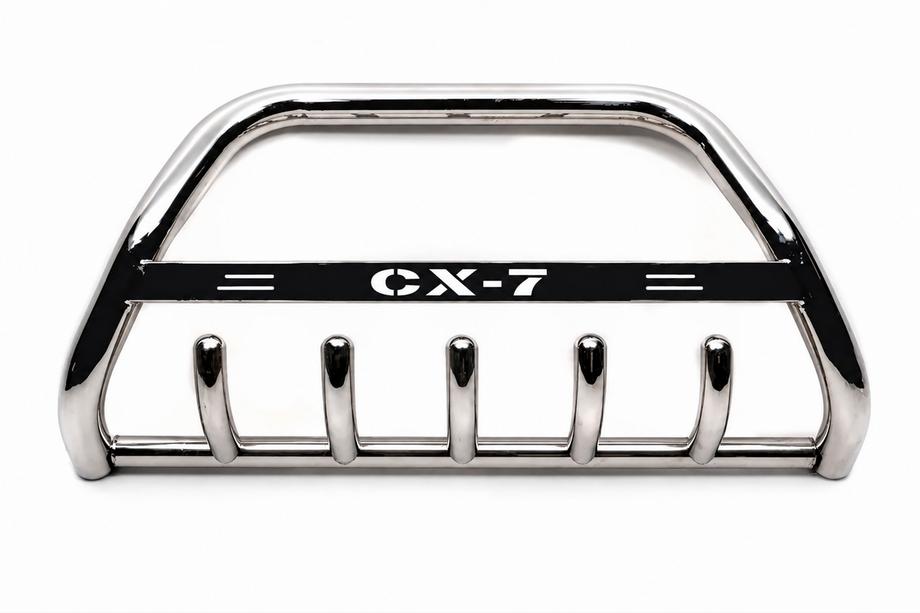 Mazda CX-7 2006–2012 Bullbar WT004 (RVS) Image