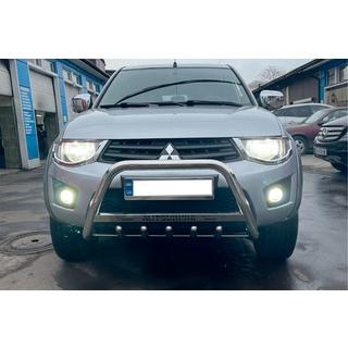 Bullbar WT004 (RVS) Mitsubishi L200 2006–2015 foto 1