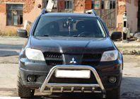 Mitsubishi Outlander 2001–2006 Bullbar WT003 (RVS) foto 1