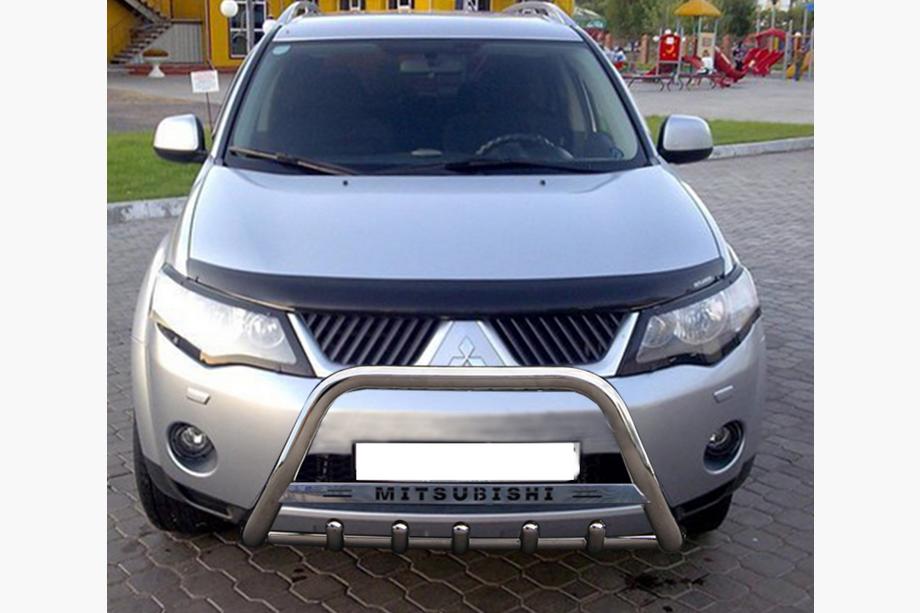 Mitsubishi Outlander 2006–2012 Bullbar WT004 (RVS) Image