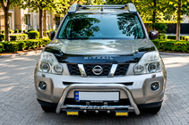 Nissan X-trail T31 2007–2014 Bullbar WT004 (RVS) foto 1