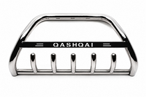 Nissan Qashqai 2014–2021 Bullbar WT004 (RVS) foto 1