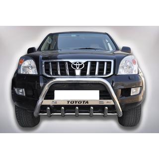 Bullbar WT004 (RVS) Toyota Land Cruiser Prado 120 2002–2009 foto 1