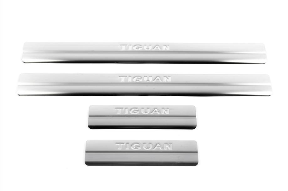 Volkswagen Tiguan 2007–2016 Omsa RVS instaplijsten (set van 4) Foto 2
