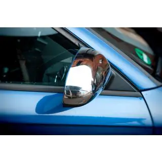 RVS spiegelkappen 2004-2008 (set van 2) Audi A6 C6 2004–2011 foto 3