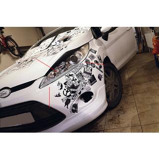 Koplamp sierlijsten (2 st., kunststof) Ford Fiesta 2008–2017 foto 1