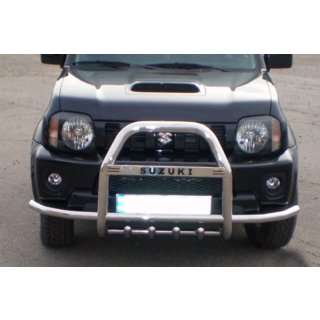Bullbar QT007-Exclusive (met opschrift, RVS) foto 1