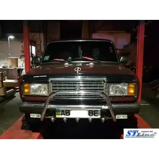 Bullbar WT003 (42 mm, RVS) ВАЗ 2107 1982–2012 foto 2
