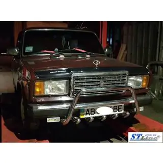 Bullbar WT003 (42 mm, RVS) ВАЗ 2107 1982–2012 foto 3