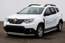 Renault Duster 2018–2024 RVS frontbescherming F3-10 foto 1