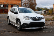Renault Duster 2018–2024 RVS frontbescherming F3-10 foto 3