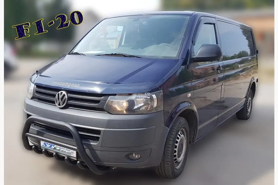 Volkswagen T5 2010–2015 Bullbar WT003 Black (RVS) Foto 2