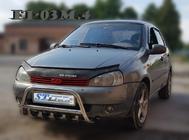 Lada Kalina 2004–2011 Bullbar WT003 (60 mm, RVS) foto 3