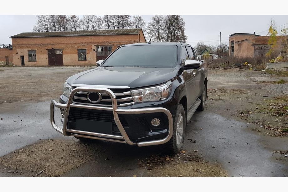 Toyota Hilux 2015– Voorbeschermbeugel F1-58 (RVS) Foto 3