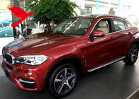BMW X6 F16 2014–2019 Geïntegreerde dakrails chroom OEM (aluminium, montage met lijm) foto 2