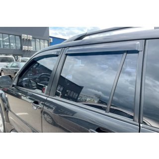 Raamdeflectoren (4 stuks, HIC) Toyota Land Cruiser Prado 120 2002–2009 foto 1