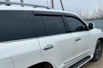 Lexus LX570/450d 2008–2022 Raamwindschermen 8 cm (set 4 stuks, HIC) foto 5