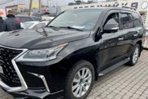 Lexus LX570/450d 2008–2022 Raamwindschermen 8 cm (set 4 stuks, HIC) foto 9