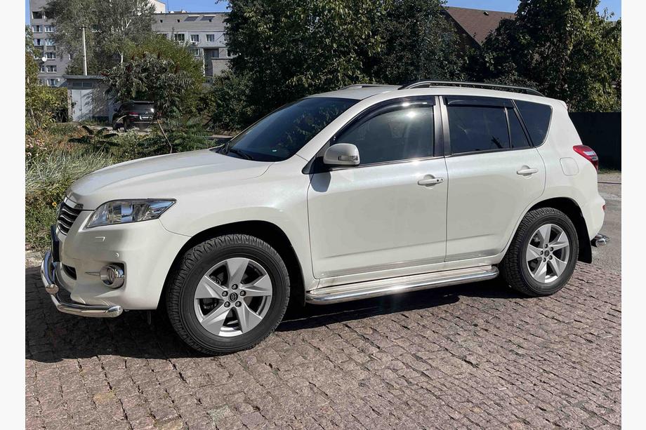 Toyota Rav 4 2006–2013 Dakrails Skyport (zwart) Image