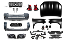 Toyota Land Cruiser Prado 150 2009–2023 Restyling ombouwset 2009-2016 naar 2017- (met Full LED-koplampen) foto 2