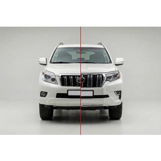Restyling ombouwset 2009-2016 naar 2017- (met Full LED-koplampen) Toyota Land Cruiser Prado 150 2009–2023 foto 1