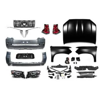 Restyling ombouwset 2009-2016 naar 2017- (met Full LED-koplampen) Toyota Land Cruiser Prado 150 2009–2023 foto 2