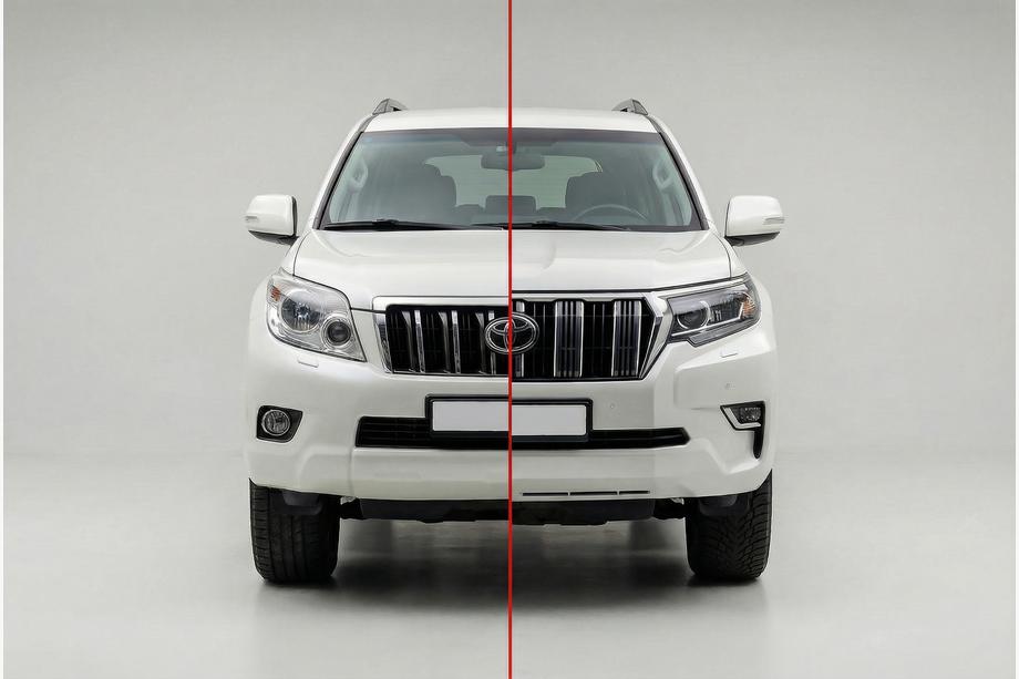 Toyota Land Cruiser Prado 150 2009–2023 Restyling ombouwset 2009-2016 naar 2017- (met Full LED-koplampen) Image