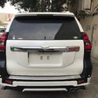 Toyota Land Cruiser Prado 150 2009–2023 Voor- en achterbumperlippen Modelista V1 (2017-) Witte kleur foto 10