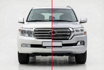 Toyota Land Cruiser 200 2007–2021 Restyling kit van LC200 2008-2015 naar LC 2016- Comfort foto 1
