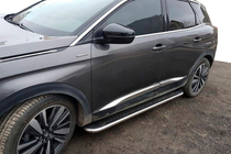 Opel Mokka 2012–2021 Side steps Maydos V2 (2 st., aluminium ↗ RVS) foto 1