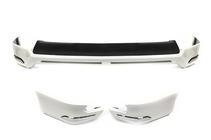 Toyota Land Cruiser Prado 150 2009–2023 Jaos voor- en achterbumperbeschermers (2014-2017) Zwarte kleur foto 1