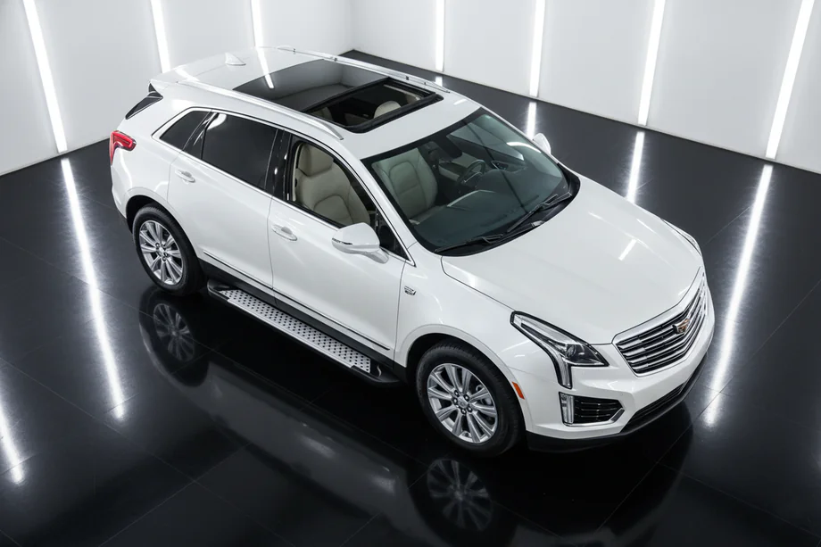 Cadillac XT5 2016– Side steps Allmond Grey (2 stuks, aluminium) Image