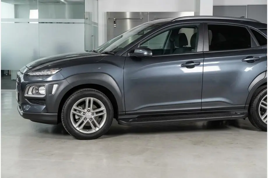 Hyundai Kona 2017–2023 Allmond Black zijtreden (2 st., aluminium) Image