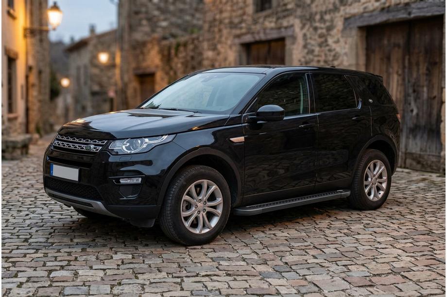 Land Rover Discovery Sport 2014– Allmond Black side steps (2 st., aluminium) 2014-2019 Image